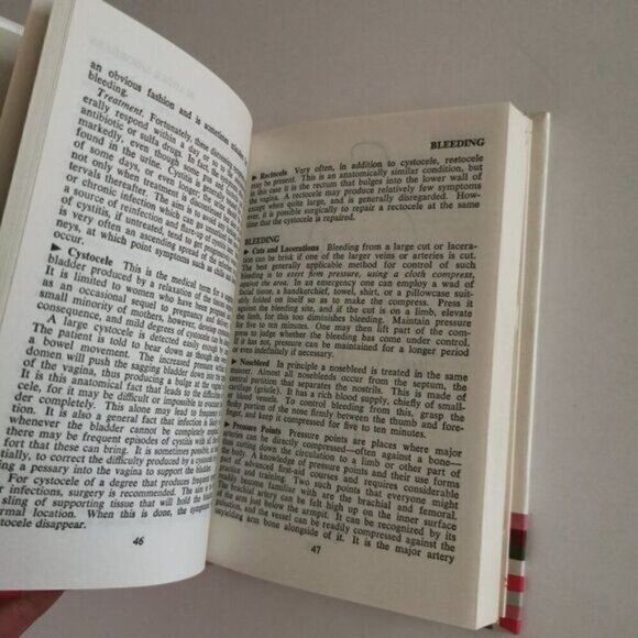 1981 Instant Medical Advisor Book, Vintage First Aid Guide Pocket Book Health - Picture 6 of 10